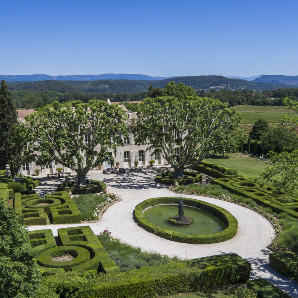 Château Sainte Roseline jardin