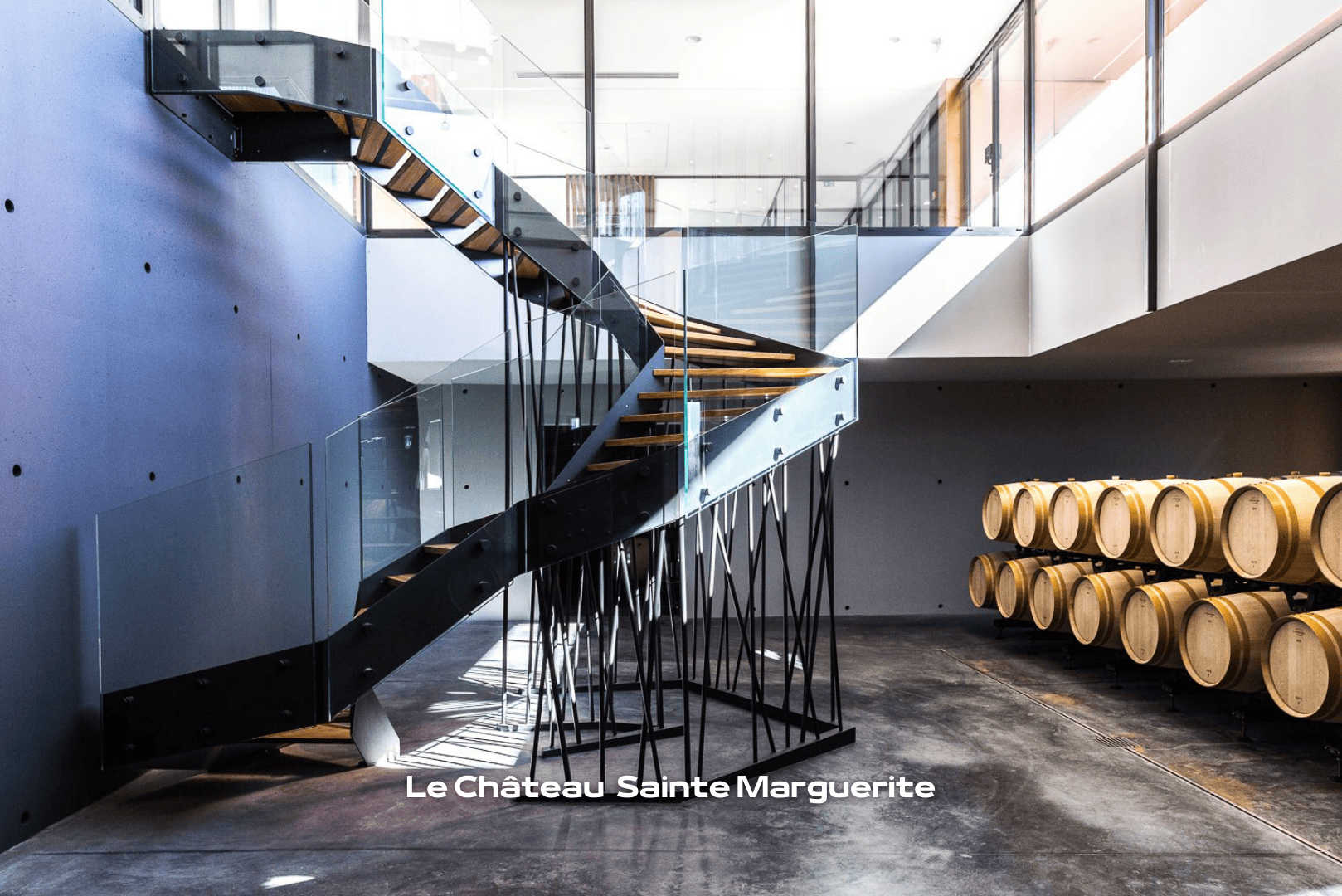 Le chai du Domaine château Sainte-Marguerite
